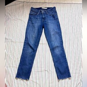 Levi's Blue Straight Leg Jeans Classic‎ Style